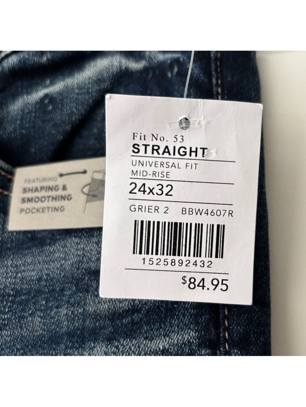Buckle Black Fit. no 53 Straight Leg Jeans - Picture 8 of 11